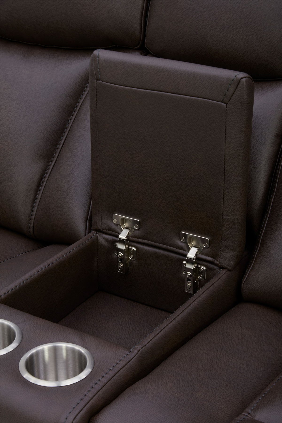 Maveric - Power Zero Gravity Console Loveseat P3 - Bette Coffee