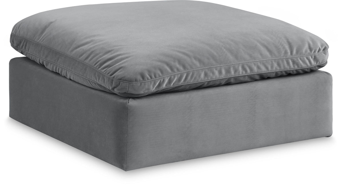 Comfy - Velvet Ottoman