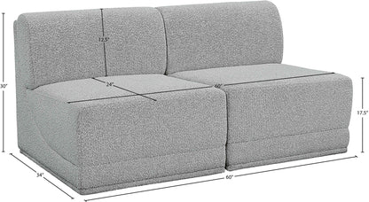 Ollie - 2 Seat Armless Modular Sofa