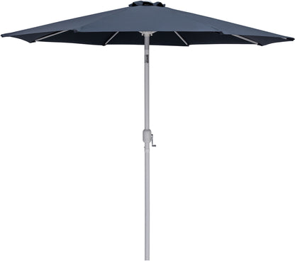 Fiji - Aluminum Patio Umbrella With Round White Base