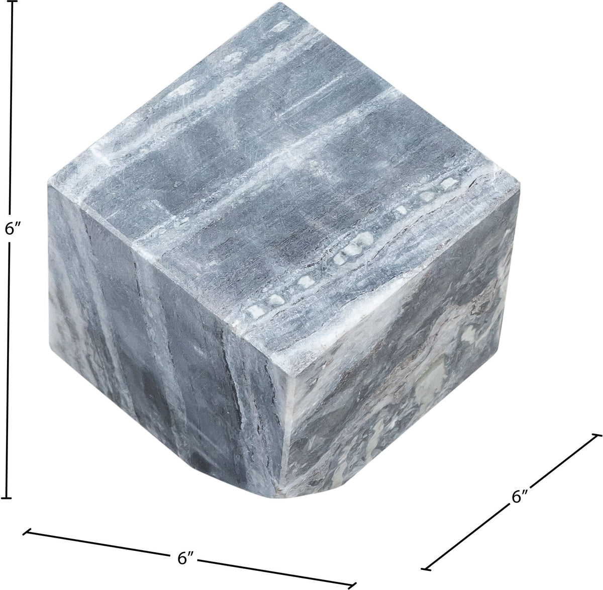 Block - Marble Decorative Cube