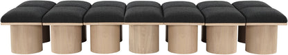 Pavilion - 14 Piece Modular Bench With Natural Base