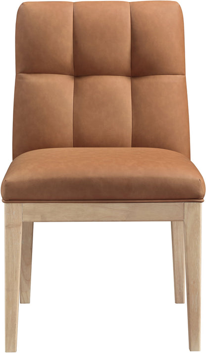 Adrian - Dining Side Chair (Set of 2) - Light Brown Legs