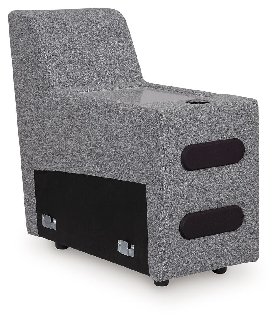 Modmax II - Reclining Sectional - Salt And Pepper