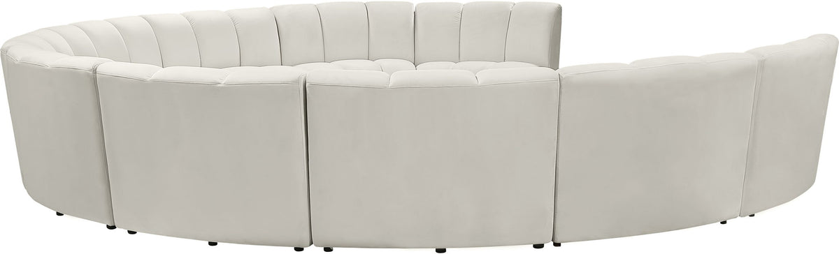 Infinity - 10 Piece Velvet Modular Sectional