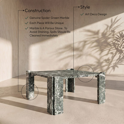 Ravello - Genuine Marble Table