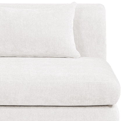 Stellar - Chenille Fabric Upholstered Modular Armless Chair
