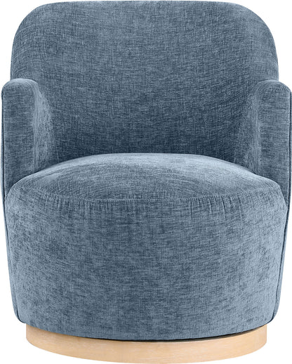 Clarita - Chenille Swivel Accent Chair