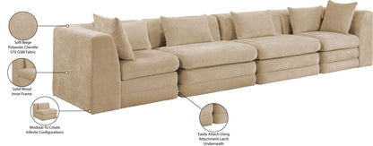 Stellar - 4 Piece Upholstered Modular Sectional