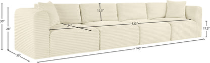 Shaggy - 4 Seat Modular Sofa