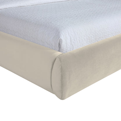 Celine - Upholstered Bed - Cream
