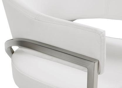 Madelyn - Dining Chair (Set of 2) - Brushed Chrome