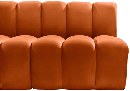 Arc - Velvet 8 Piece U-Shaped Modular Sofa
