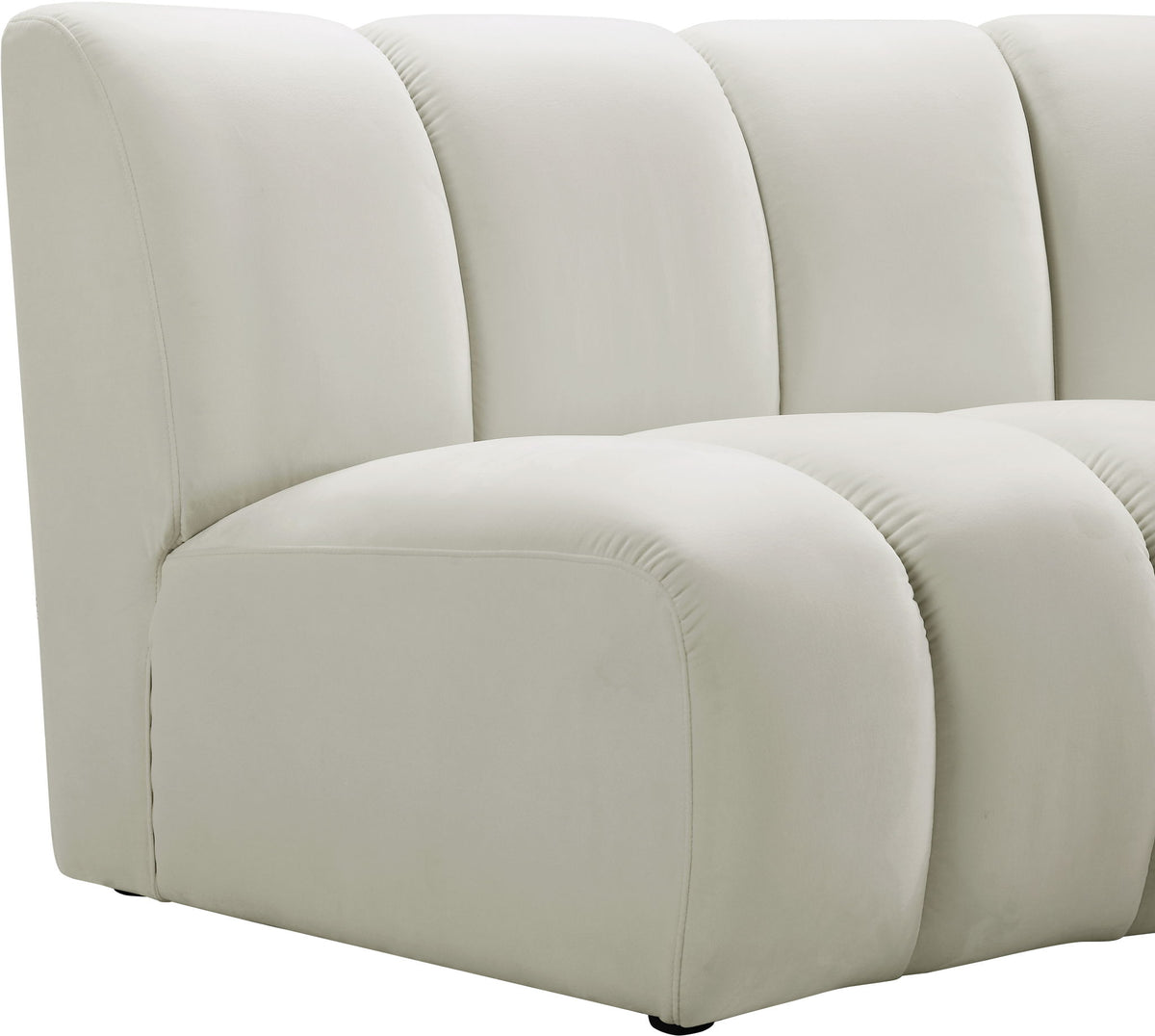 Infinity - 2 Piece Velvet Modular Sectional