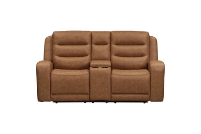 Napa - Manual Console Loveseat - Wrangler Clay