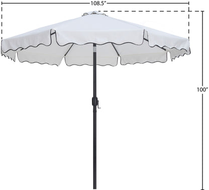 Amalfi - Patio Umbrella - Black Pole
