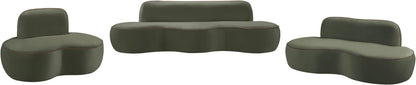 Swerve - Velvet Upholstered Chair