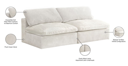 Cozy - Modular Armless 2 Seat Sofa
