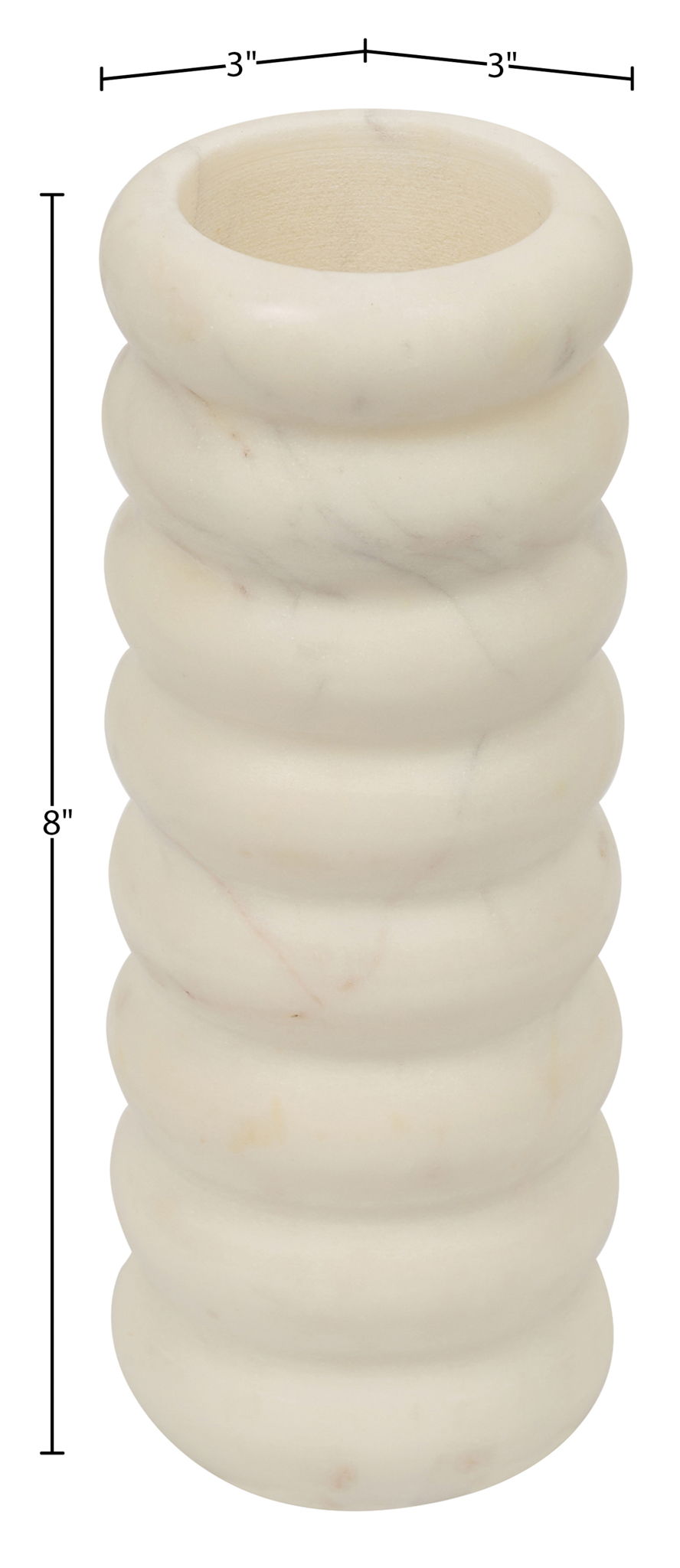 Rousse - Genuine Marble Vase