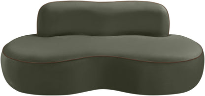 Swerve - Velvet 77" Upholstered Loveseat