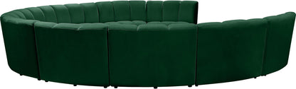 Infinity - 10 Piece Velvet Modular Sectional