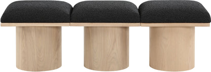 Pavilion - 3 Piece Modular Bench With Natural Base