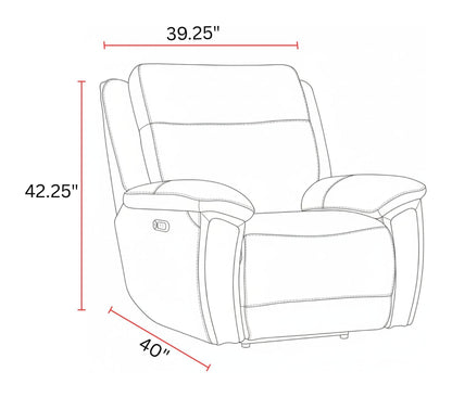 Jameson - Power Reclining Zero Gravity Sofa Set