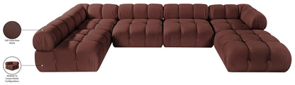 Orin - 6 Piece Modular Sectional (3 Modular Chairs, 2 Corner Chairs & Ottoman)