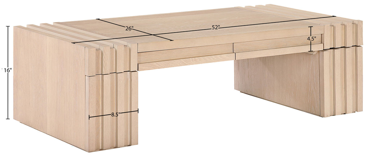 Stanton - Oak Veneer And Solid Wood Table