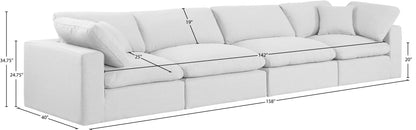 Comfy - Linen Modular Sofa 4 Seats