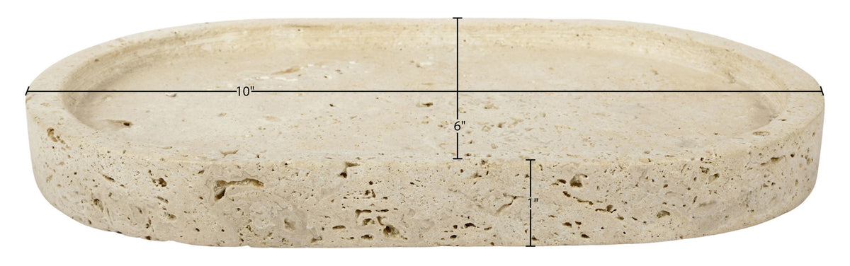 Ophelia - Travertine Tray