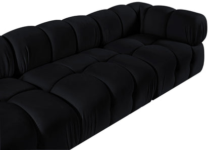 Orin - Velvet 5 Piece Modular Sectional