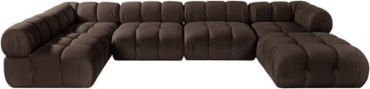 Orin - 6 Piece Modular Sectional (3 Modular Chairs, 2 Corner Chairs & Ottoman)
