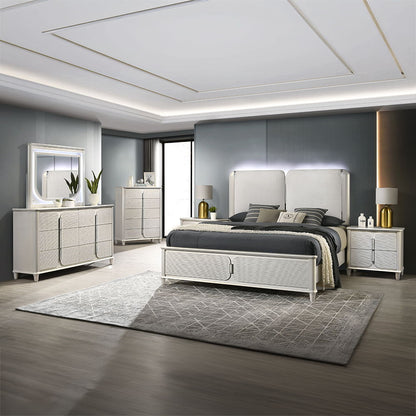 Laveda - Queen Bed With LED