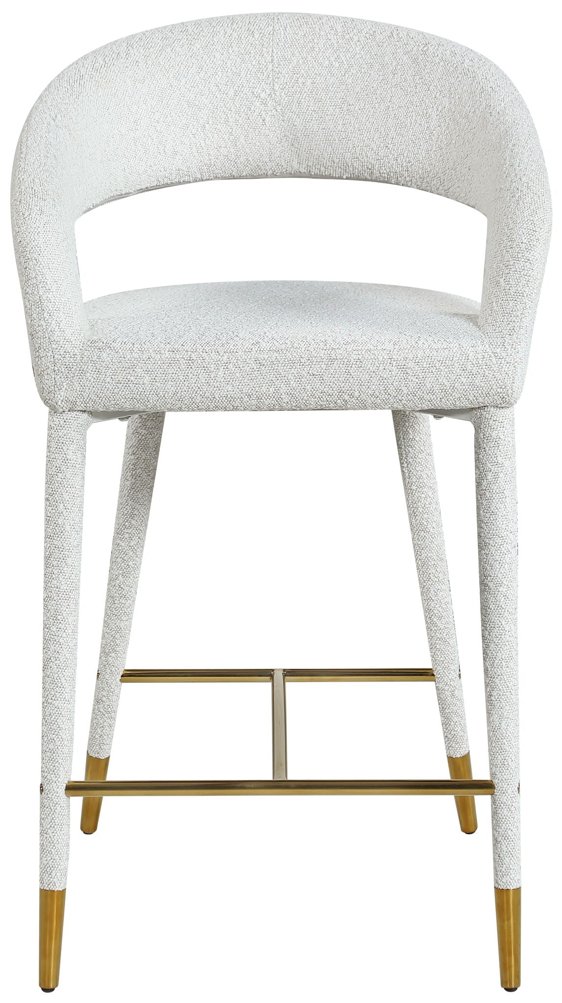 Destiny - Fabric Stool - Cream