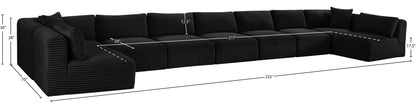 Shaggy - 9 Piece Modular Sectional