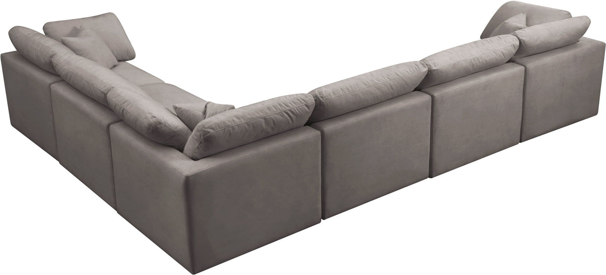 Plush - 6 Piece Modular Sectional