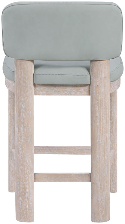 Paloma - Faux Leather Upholstered Counter Stool (Set of 2)
