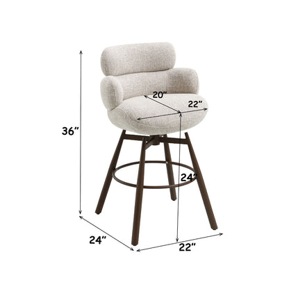 Jena - Counter Height Chair With Swivel