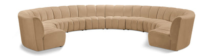 Infinity - 10 Piece Modular Sectional - Camel