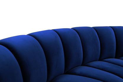 Infinity - 5 Piece Velvet Modular Sectional