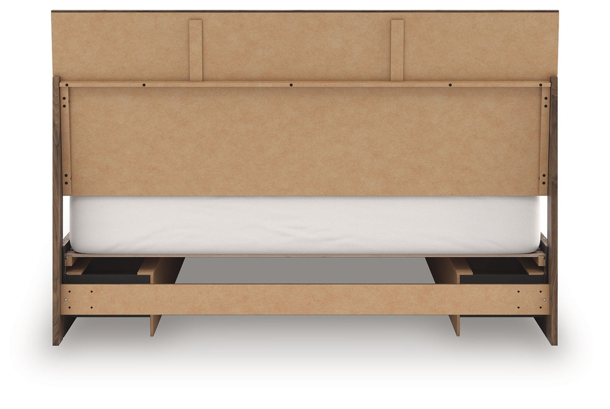 Chirason - Panel Bed With Storage