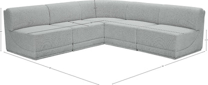 Ollie - 5 Piece Modular Sectional