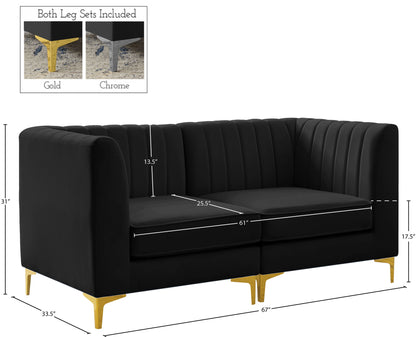 Alina - 2 Piece Modular Sectional
