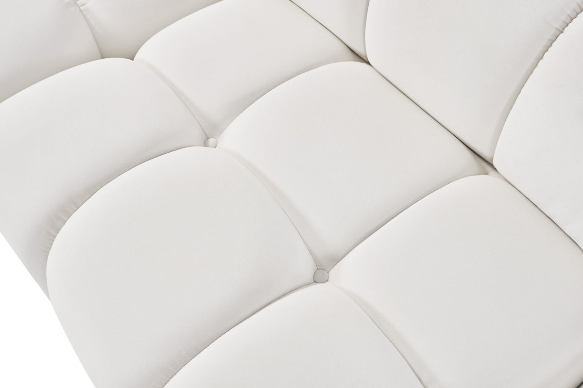 Orin - Fabric Velvet 4 Piece Modular Sectional