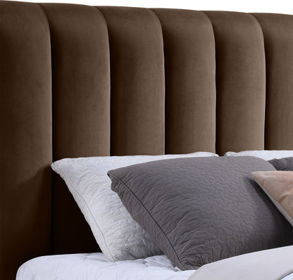 Amara - Velvet Upholstered Bed