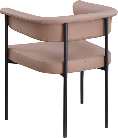 Malin - Faux Leather Dining Chair (Set of 2) - Tan