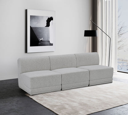 Ollie - 3 Seat Armless Modular Sofa