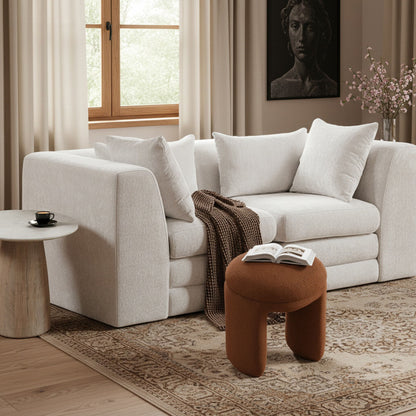 Bowen - Ottoman / Stool - Saddle
