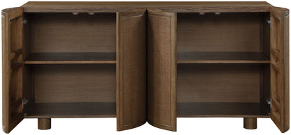 Norin - Solid Wood And Oak Veneer Sideboard/Buffet
